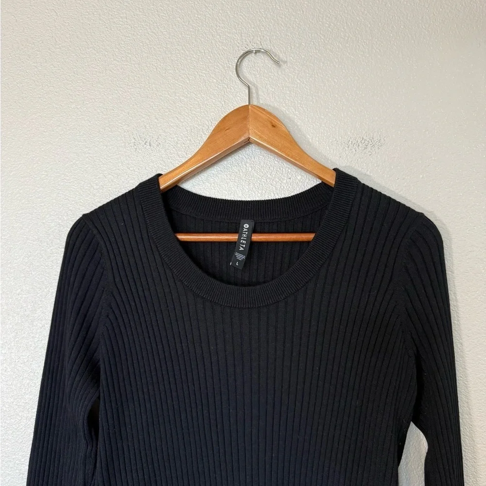 ATHLETA Lincoln Park Ribbed Sweater Large
